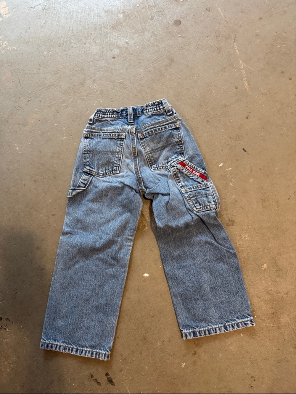 Polo by Ralph Lauren Kids Blue Denim Carpenter Jeans - Picture 3 of 3